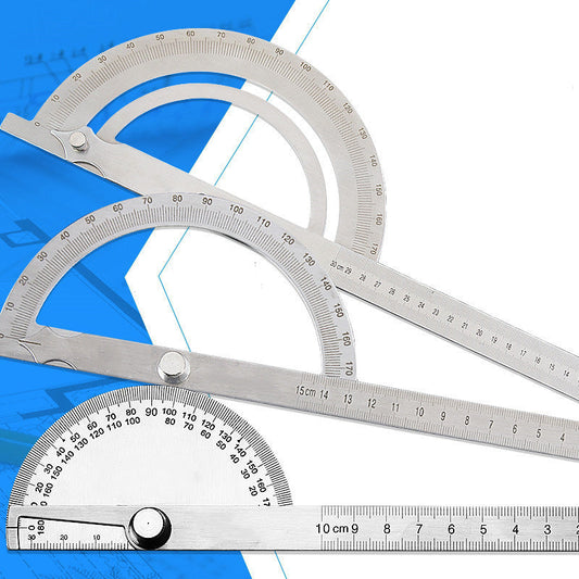 Multifunktionaler 2-in-1-Lineal-Winkelmesser