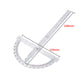 Multifunktionaler 2-in-1-Lineal-Winkelmesser