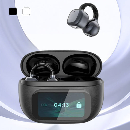 Headset met oorclip en intelligent kleurenscherm voor intelligente vertalingen